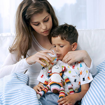 During tonsillectomy or adenoidectomy recovery, it's important to stay hydrated.