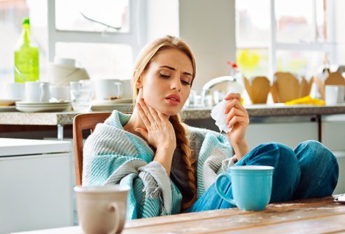 If you find that, your tonsils are large, red, and swollen, when swallowing if you feel like there are obstructions in your throat, you may be suffering from tonsillitis.