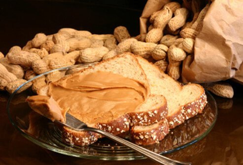 Peanuts are a good source of vitamin E.