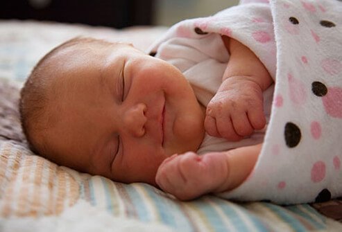 Few babies sleep through the night right away.
