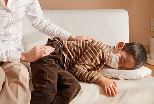 Some health problems can keep kids from sleeping.