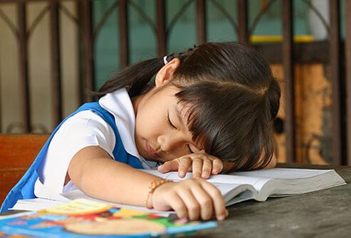 Is your child nodding off at school?