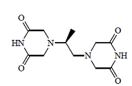 Totect® (dexrazoxane) - Structural Formula - Illustration Totect® (dexrazoxane) - Structural Formula - Illustration