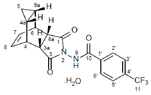 TPOXX® (tecovirimat) Structural Formula Illustration TPOXX® (tecovirimat) Structural Formula Illustration