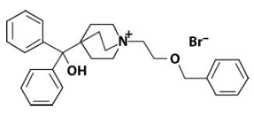 Umeclidinium bromide  - Structural Formula - Illustration
