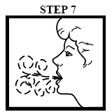 Using the Azmacort Aerosol Inhaler - illustration 2 Using the Azmacort Aerosol Inhaler - illustration 2