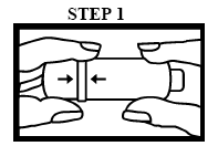 Preparing the Azmacort Aerosol Inhaler - illustration 1 Preparing the Azmacort Aerosol Inhaler - illustration 1