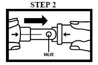 Preparing the Azmacort Aerosol Inhaler - illustration 2 Preparing the Azmacort Aerosol Inhaler - illustration 2