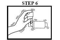Using the Azmacort Aerosol Inhaler - illustration 1 Using the Azmacort Aerosol Inhaler - illustration 1