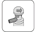 Twist Notch on Dome Away from Nozzle - Illustration