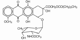 VALSTAR® (Valrubicin) Structural Formula Illustration