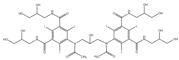 VISIPAQUE™ (iodixanol) Structural Formula Illustration