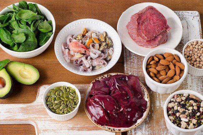 Zinc is a micronutrient that helps fight inflammation. 