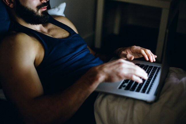 Artificial light at night can be bad for sleep.