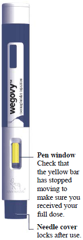 WEGOVY pen After use - Illustration WEGOVY pen After use - Illustration