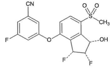 WELIREG™ (belzutifan) Structural Formula - Illustration