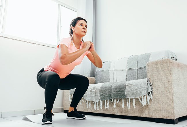 Leg exercise Leg exercise