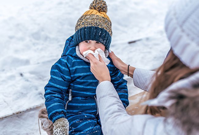child stuffy nose