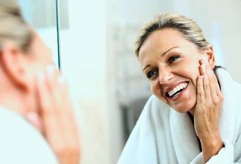 Caffeine interferes with collagen production so eliminating it may be a boon for your skin.