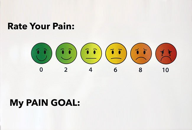 10 on the pain scale 10 on the pain scale