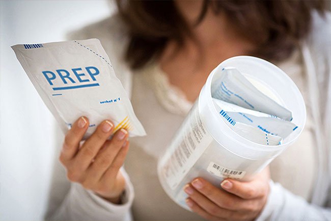 Your doctor may instruct you to take a laxative or to do an enema before you have a colonoscopy.