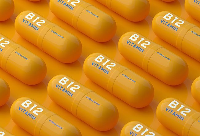 B12 is an essential vitamin for red blood cell formation and DNA synthesis.