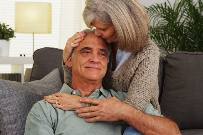 Dementia causes brain damage that may affect mood. 