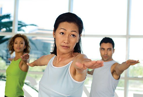 Actively holding a series of poses will stretch and strengthen your muscles, as well as the tendons and ligaments that hold your bones together.
