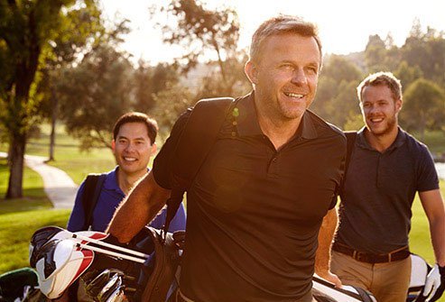 Much of the benefit of this sport comes from the walking: an average round is more than 10,000 steps, or about 5 miles.