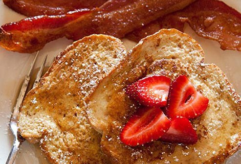 Want to use up a good chunk of your day's calories before noon? Eat this for breakfast.