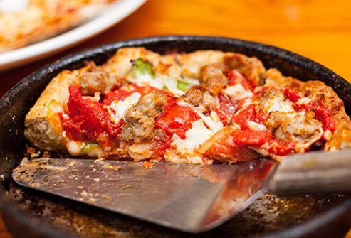 Deep dish pizza can be deep trouble.