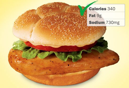 Photo of Wendy's Ultimate Chicken Grill Sandwich.