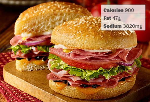 Photo of Schlotzky's Deluxe Original-Style Sandwich.