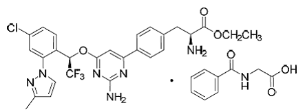XERMELO (telotristat ethyl)  Structural Formula Illustration