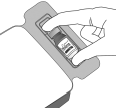 Remove the vial from the tray - Illustration