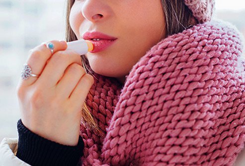 Cracked lips can come from cold weather, allergic reactions, and eczema.