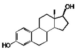 YUVAFEM (estradiol) Structural Formula - Illustration