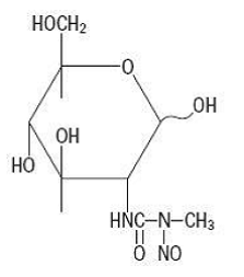 ZANOSAR® (Streptozocin) Structural Formula Illustration ZANOSAR® (Streptozocin) Structural Formula Illustration