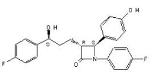 ZETIA® (ezetimibe) Structural Formula Illustration