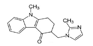 ZUPLENZ (ondansetron) Structural Formula Illustration