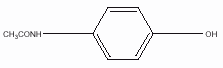 ZYDONE (Hydrocodone Bitartrate and Acetaminophen) Structural Formula Illustration