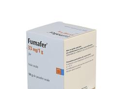 Fumafer 33 mg/1 g, poudre orale, boîte de 50 g