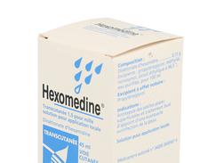 Hexomedine transcutanee 1,5 pour mille, solution pour application locale, flacon de 45 ml