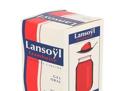 Lansoyl framboise, gel oral en pot, pot de 225 g
