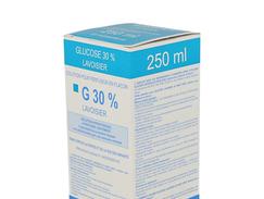 Glucose lavoisier 30 % perfusion boîte de 1 flacon de 250 ml