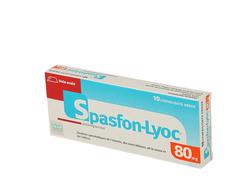 Spasfon lyoc 80 mg, lyophilisat oral, boîte de 10