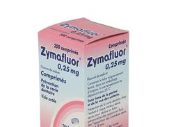 Zymafluor 0,25 mg, comprimé, boîte de 1 flacon de 200