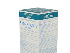 Ringer lactate lavoisier, solution pour perfusion, boîte de 1 flacon de 500 ml