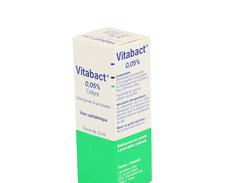 Vitabact 0,05 pour cent, collyre, flacon de 10 ml