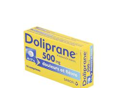 Doliprane 500 mg, comprimé, boîte de 16